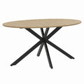 table-a-manger-ovale-8-personnes-en-bois-et-metal-gednd10690st