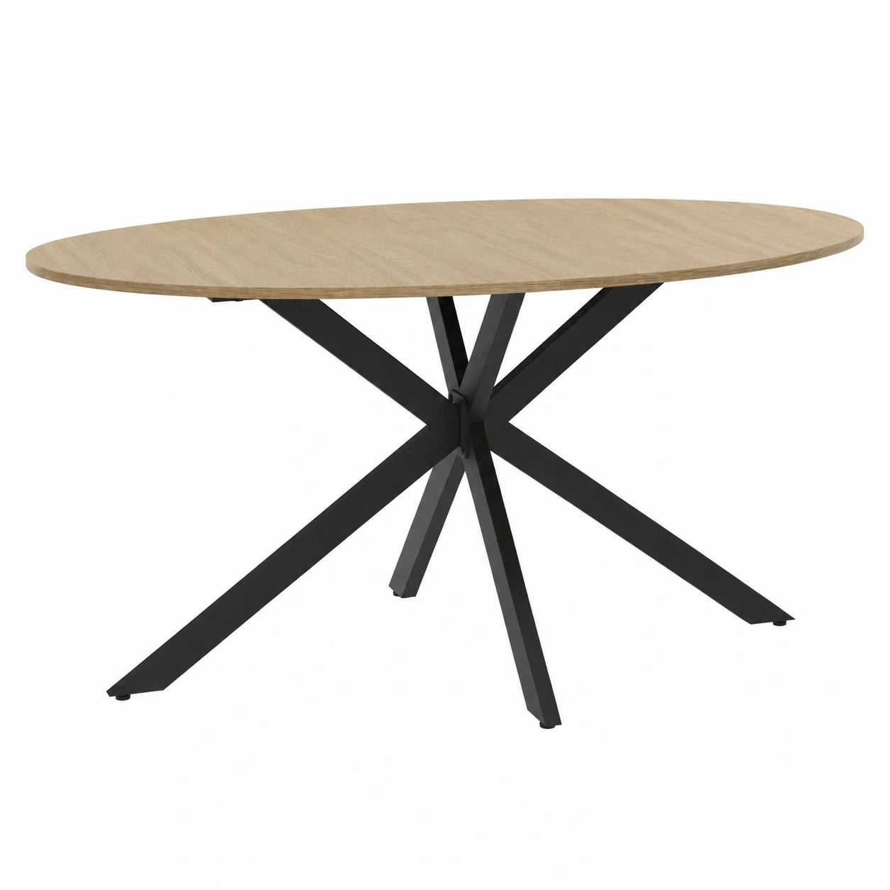 table-a-manger-ovale-8-personnes-en-bois-et-metal-gednd10690st
