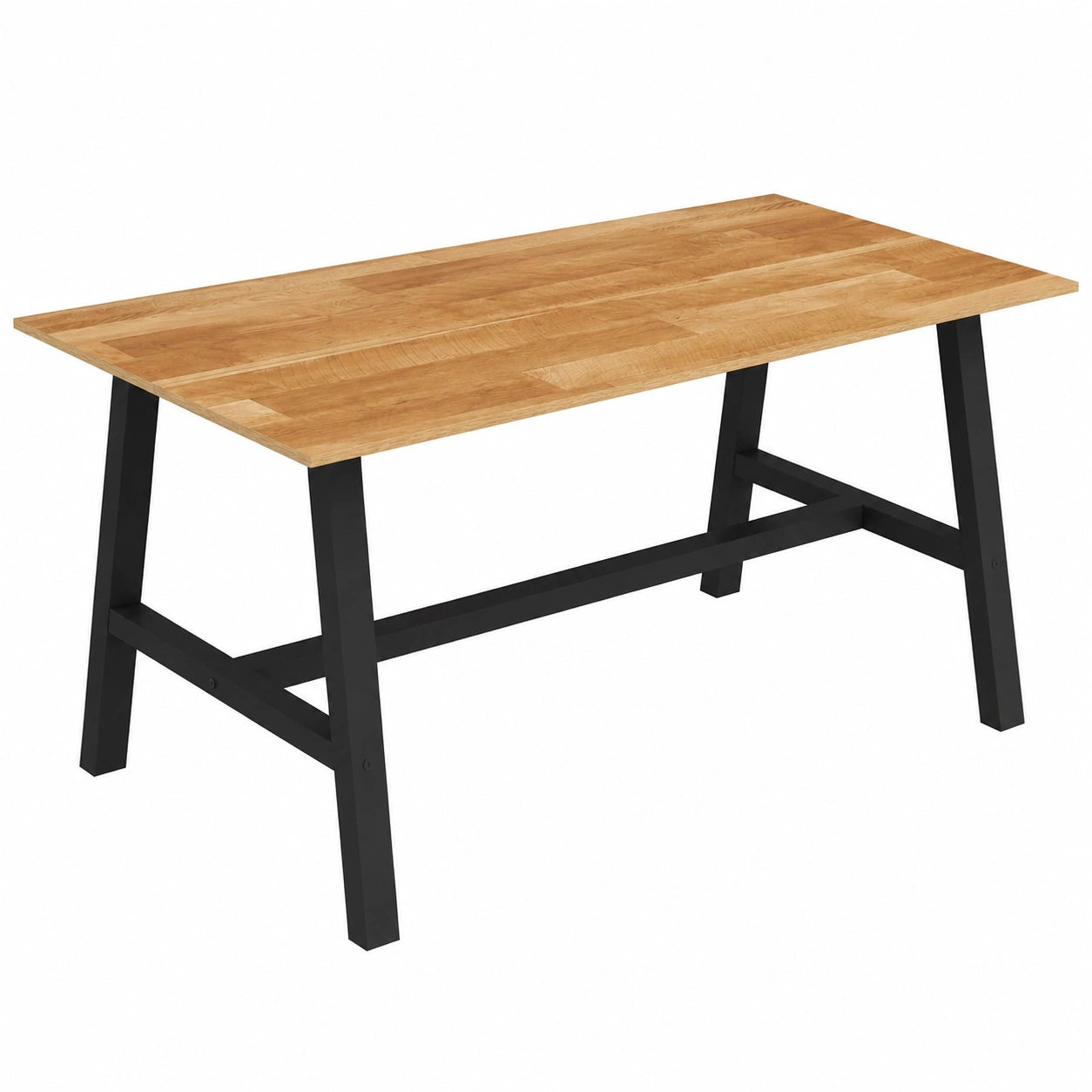 table-a-manger-rectangulaire-6-personnes-bois-et-metal-160-cm-sykxf10689sa