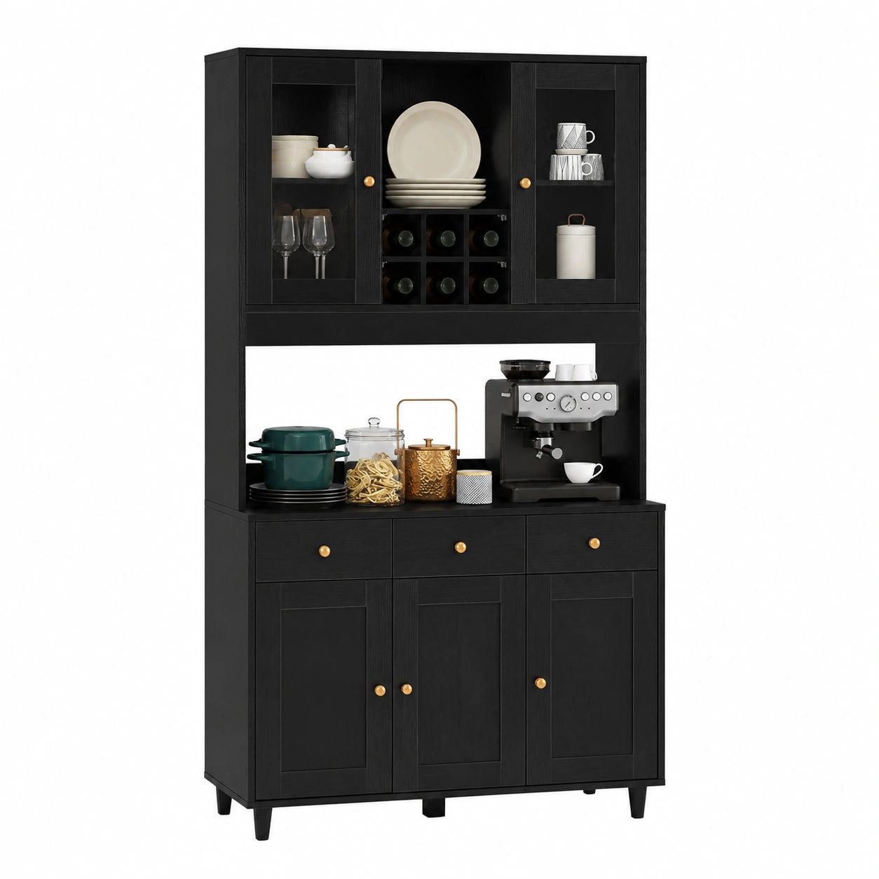 buffet-de-cuisine-avec-etageres-et-placards-dimensions-100-x-38-x-181-cm-noir-qtbqu10741ft