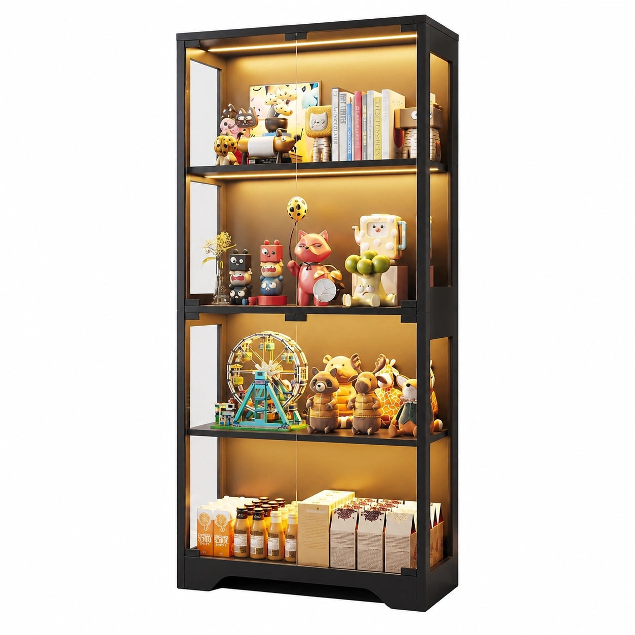 vitrine-en-verre-avec-eclairage-led-multicolore-effets-lumineux-pour-collections-4-niveaux-noire-sjrjr10752dt