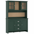 buffet-de-cuisine-moderne-avec-rangement-et-vitrine-vert-gpubx10742xu
