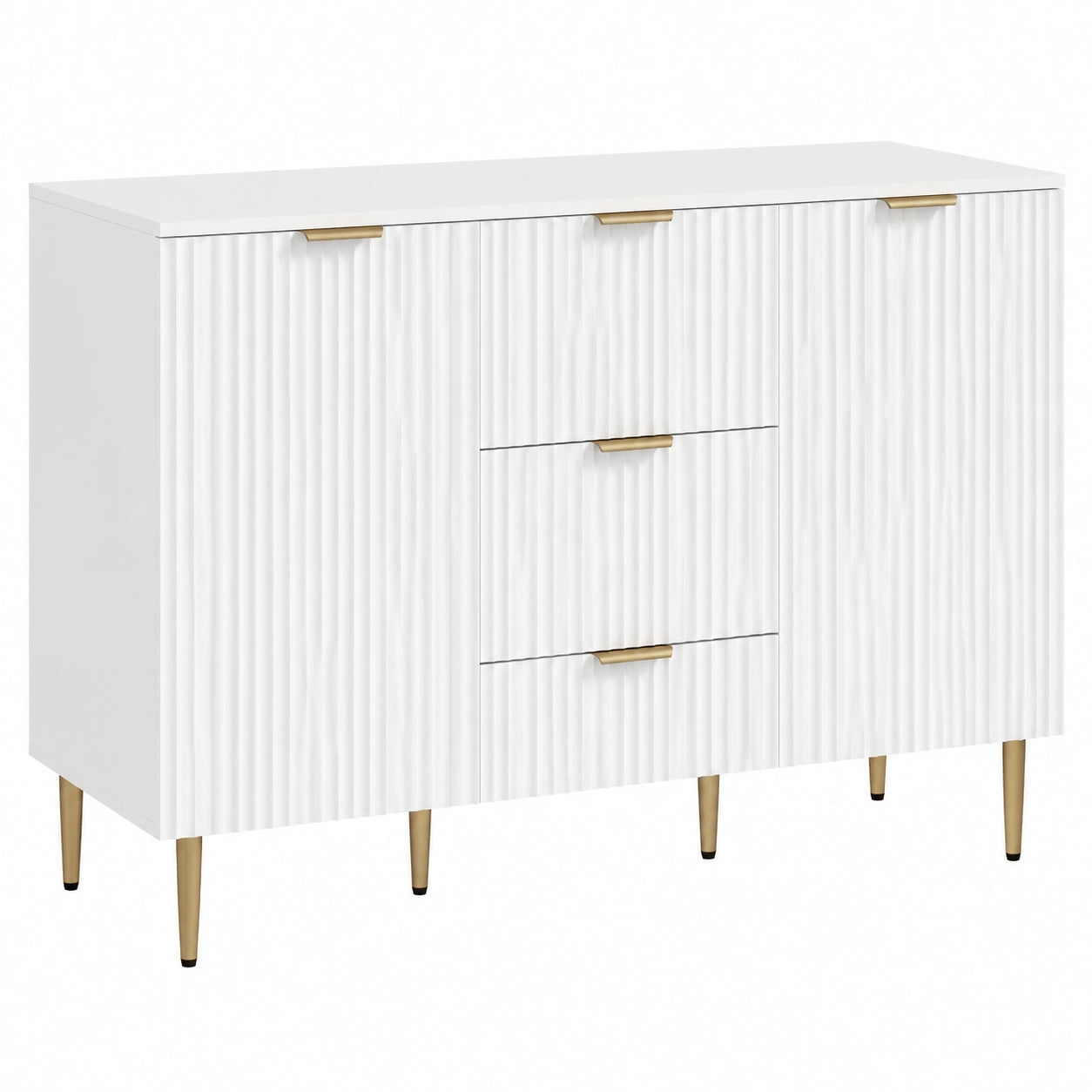 buffet-de-cuisine-avec-tiroirs-et-etageres-reglables-portes-cannelees-lejzy10737wr